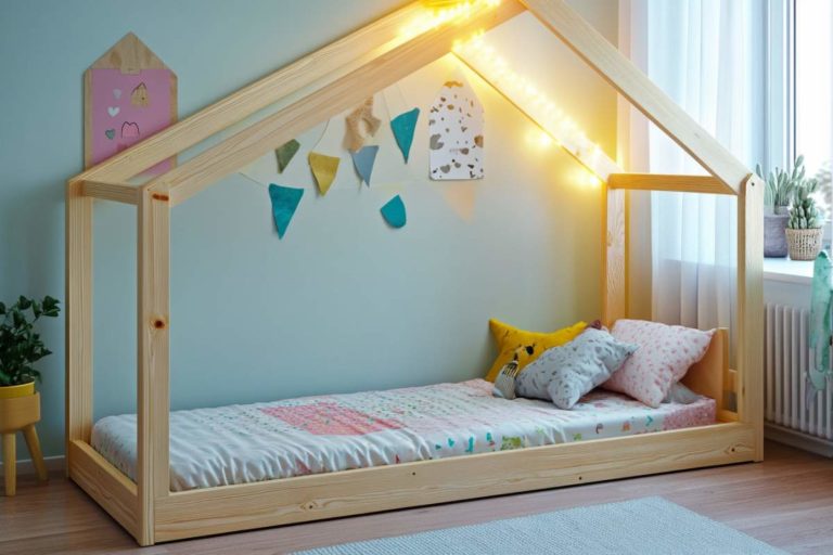 Pourquoi les lits Montessori sont-ils conçus pour être au niveau du sol?